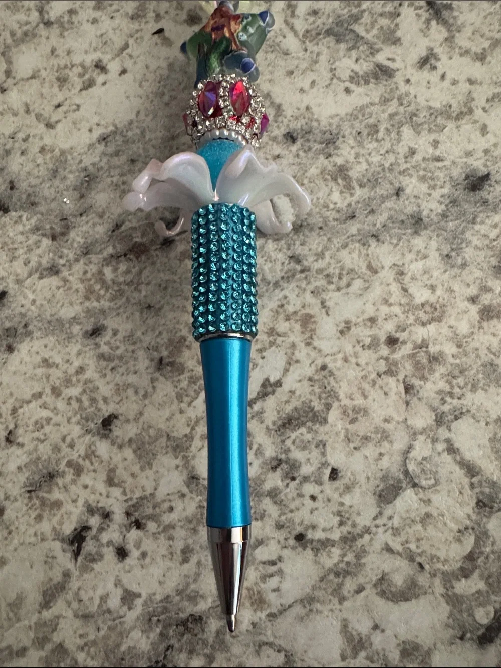 NWOT Disney Doorables Ariel Beaded Pen Handmade by Me
